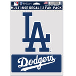 Wholesale-Los Angeles Dodgers Multi Use 2 Fan Pack