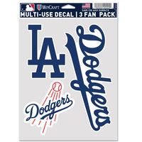 Wholesale-Los Angeles Dodgers Multi Use 3 Fan Pack