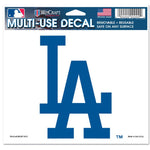 Wholesale-Los Angeles Dodgers Multi-Use Decal -Clear Bckrgd 5" x 6"