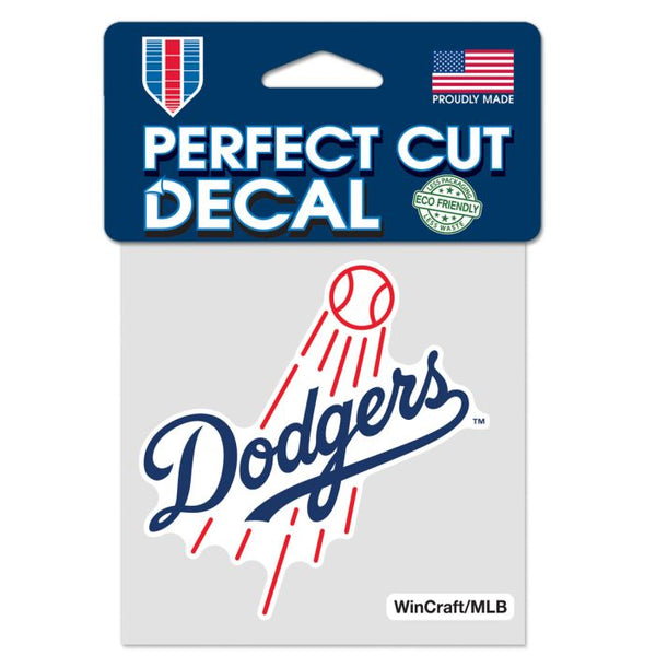 Wholesale-Los Angeles Dodgers Perfect Cut Color Decal 4" x 4"