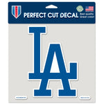 Wholesale-Los Angeles Dodgers Perfect Cut Color Decal 8" x 8"