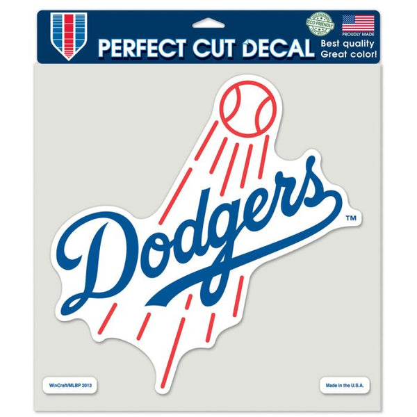 Wholesale-Los Angeles Dodgers Perfect Cut Color Decal 8" x 8"