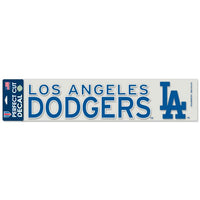 Wholesale-Los Angeles Dodgers Perfect Cut Decals 4" x 17"