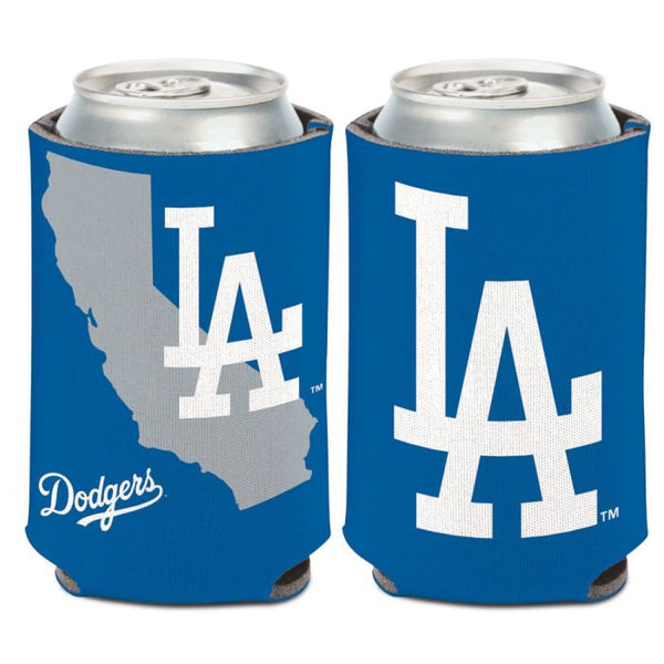 Wholesale-Los Angeles Dodgers STATE SHAPE Can Cooler 12 oz.