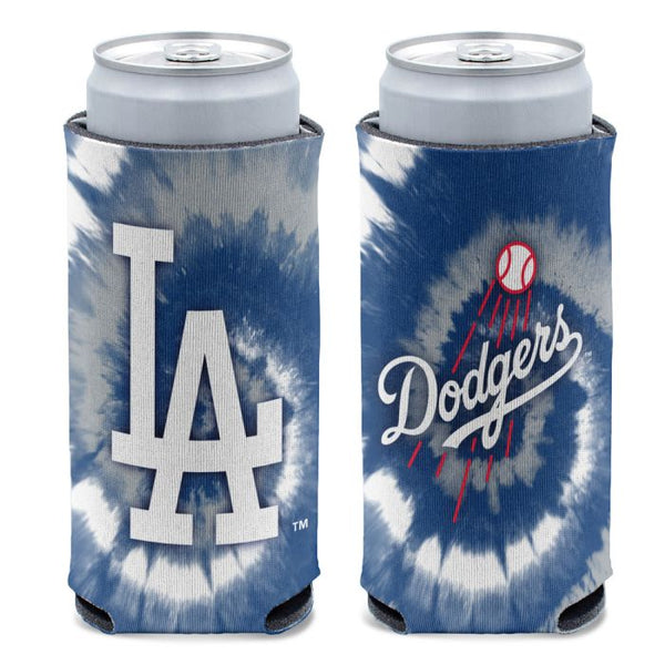 Wholesale-Los Angeles Dodgers TIE DYE 12 oz Slim Can Cooler