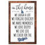 Wholesale-Los Angeles Dodgers Wood Sign 11" x 17" 1/4" thick