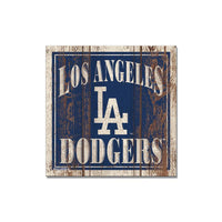 Wholesale-Los Angeles Dodgers Wooden Magnet 3" X 3"