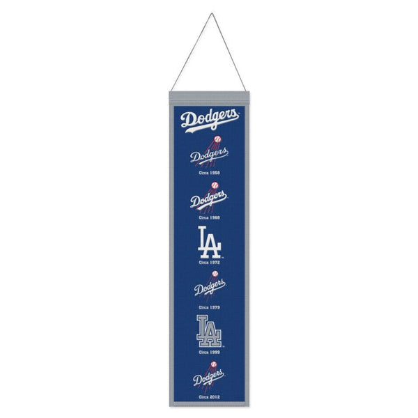 Wholesale-Los Angeles Dodgers Wool Banner 8" x 32"