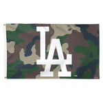 Wholesale-Los Angeles Dodgers camo Flag - Deluxe 3' X 5'