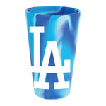 Wholesale-Los Angeles Dodgers fashion 16 oz Silicone Pint Glass