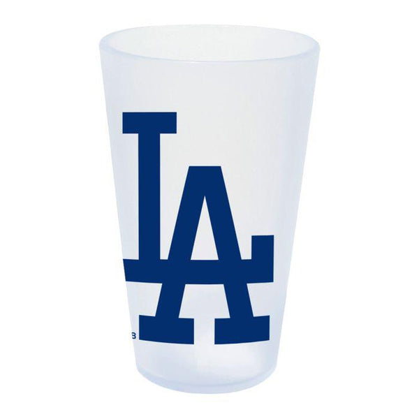 Wholesale-Los Angeles Dodgers icicle 16 oz Silicone Pint Glass