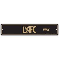 Wholesale-Los Angeles FC Street / Zone Sign 3.75" x 19"