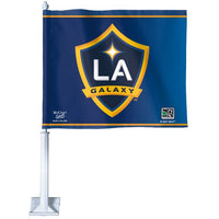 Wholesale-Los Angeles Galaxy Car Flag 11.75" x 14"