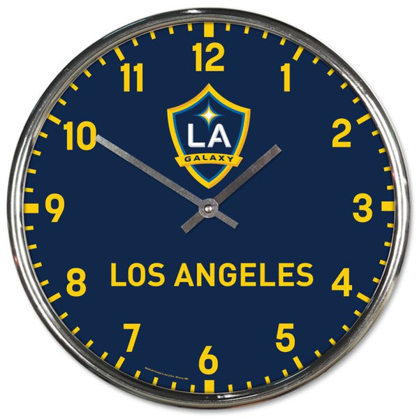 Wholesale-Los Angeles Galaxy Chrome Clock