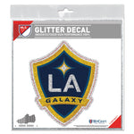 Wholesale-Los Angeles Galaxy Decal Glitter 6" x 6"