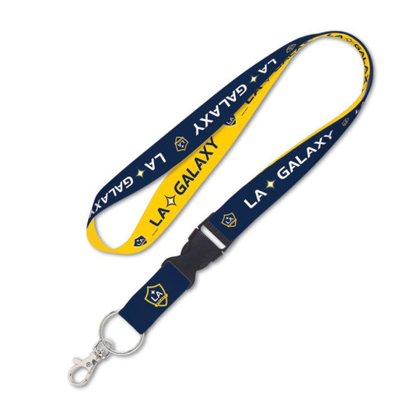 Wholesale-Los Angeles Galaxy Lanyard w/detachable buckle 1"