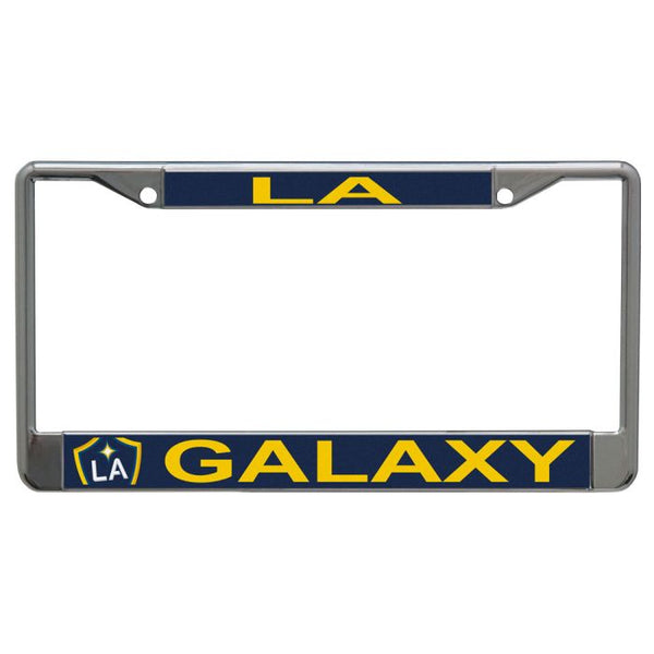 Wholesale-Los Angeles Galaxy Lic Plt Frame S/L Printed