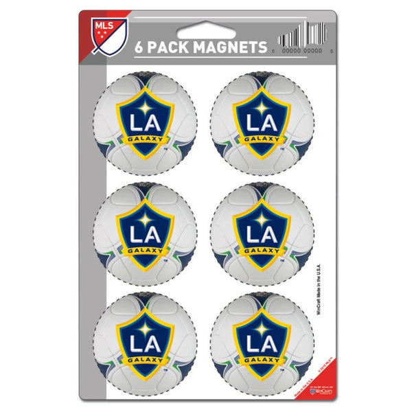 Wholesale-Los Angeles Galaxy Magnet 6 Pack