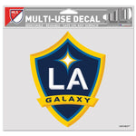 Wholesale-Los Angeles Galaxy Multi-Use Decal -Clear Bckrgd 5" x 6"