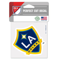 Wholesale-Los Angeles Galaxy Perfect Cut Color Decal 4" x 4"