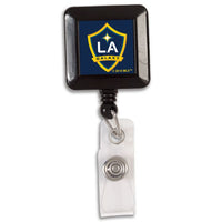 Wholesale-Los Angeles Galaxy Retractable Badge Holder