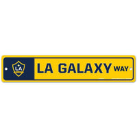 Wholesale-Los Angeles Galaxy Street / Zone Sign 3.75" x 19"