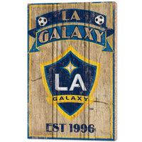 Wholesale-Los Angeles Galaxy Wood Signs - 1/2" thick 15" x 24"