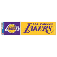 Wholesale-Los Angeles Lakers Bumper Strip 3" x 12"