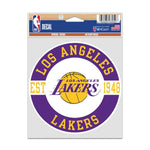 Wholesale-Los Angeles Lakers Fan Decals 3.75" x 5"