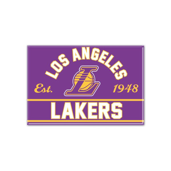 Wholesale-Los Angeles Lakers Metal Magnet 2.5" x 3.5"