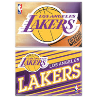 Wholesale-Los Angeles Lakers Rectangle Magnet, 2pack 2" x 3"