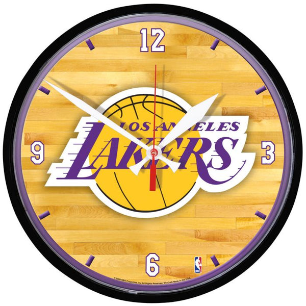 Wholesale-Los Angeles Lakers Round Wall Clock 12.75"