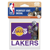 Wholesale-Los Angeles Lakers / Star Wars Perfect Cut Color Decal 4" x 4"