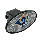 Wholesale-Los Angeles Rams CAMO Oval 2" Hitch Receiver