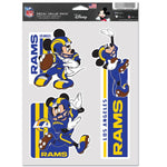 Wholesale-Los Angeles Rams / Disney Mickey Mouse Multi Use 3 Fan Pack