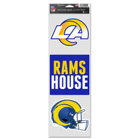 Wholesale-Los Angeles Rams Fan Decals 3.75" x 12"