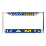 Wholesale-Los Angeles Rams Lic Plt Frame S/L Printed