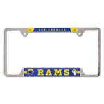 Wholesale-Los Angeles Rams Metal License Plate Frame
