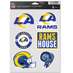 Wholesale-Los Angeles Rams Multi Use 6 Fan Pack