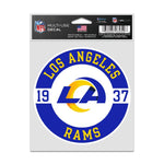 Wholesale-Los Angeles Rams Patch Fan Decals 3.75" x 5"