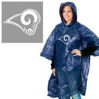Wholesale-Los Angeles Rams Rain Poncho