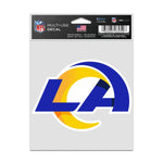 Wholesale-Los Angeles Rams logo Fan Decals 3.75" x 5"