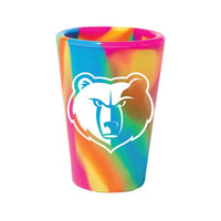 Wholesale-Memphis Grizzlies Hippie Hops 1.5oz Silicone Shot Glass