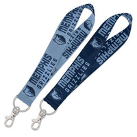 Wholesale-Memphis Grizzlies Lanyard Key Strap 1"