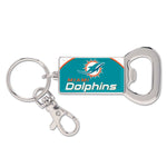 Wholesale-Miami Dolphins Bottle Opener Key Ring Rectangle