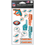 Wholesale-Miami Dolphins Face Cals 4" x 7"