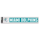 Wholesale-Miami Dolphins Fan Decals 3" x 17"
