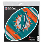 Wholesale-Miami Dolphins JERSEY All Surface Decal 6" x 6"