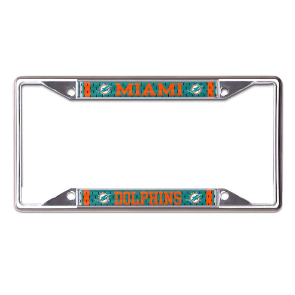 Wholesale-Miami Dolphins JERSEY Lic Plt Frame S/S Printed