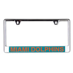 Wholesale-Miami Dolphins Lic Plate Frame B/O Printed